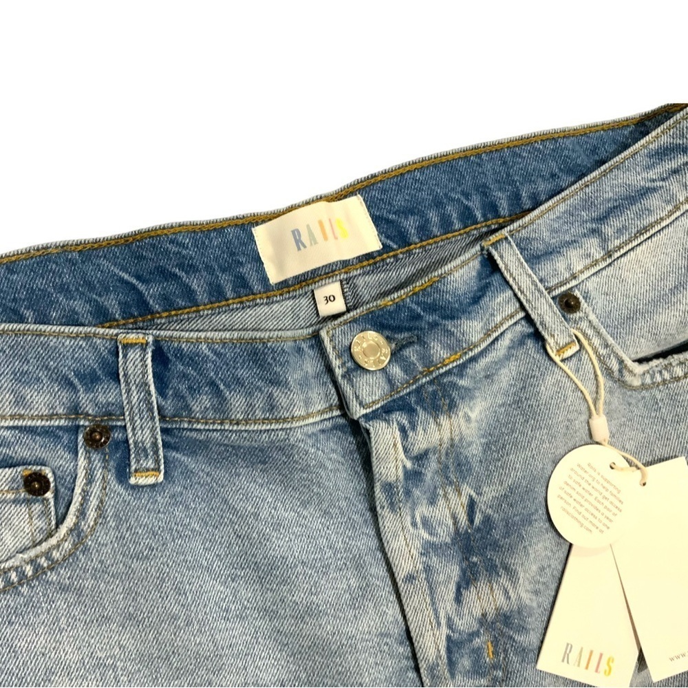 Rails 🆕 The Zuma Cut Off Short in Cloud Stone Distress - Picture 11 of 11